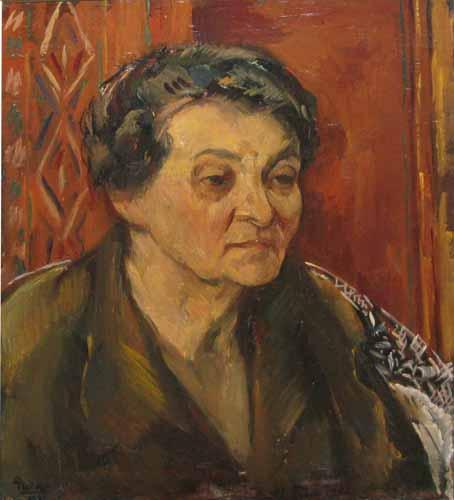 Ion Theodorescu Sion Maicua Maria Ciuceanu oil painting image